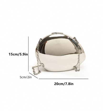 Luna Mirror Clutch Bag