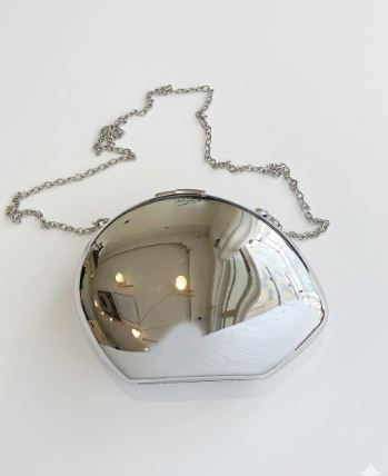 Luna Mirror Clutch Bag